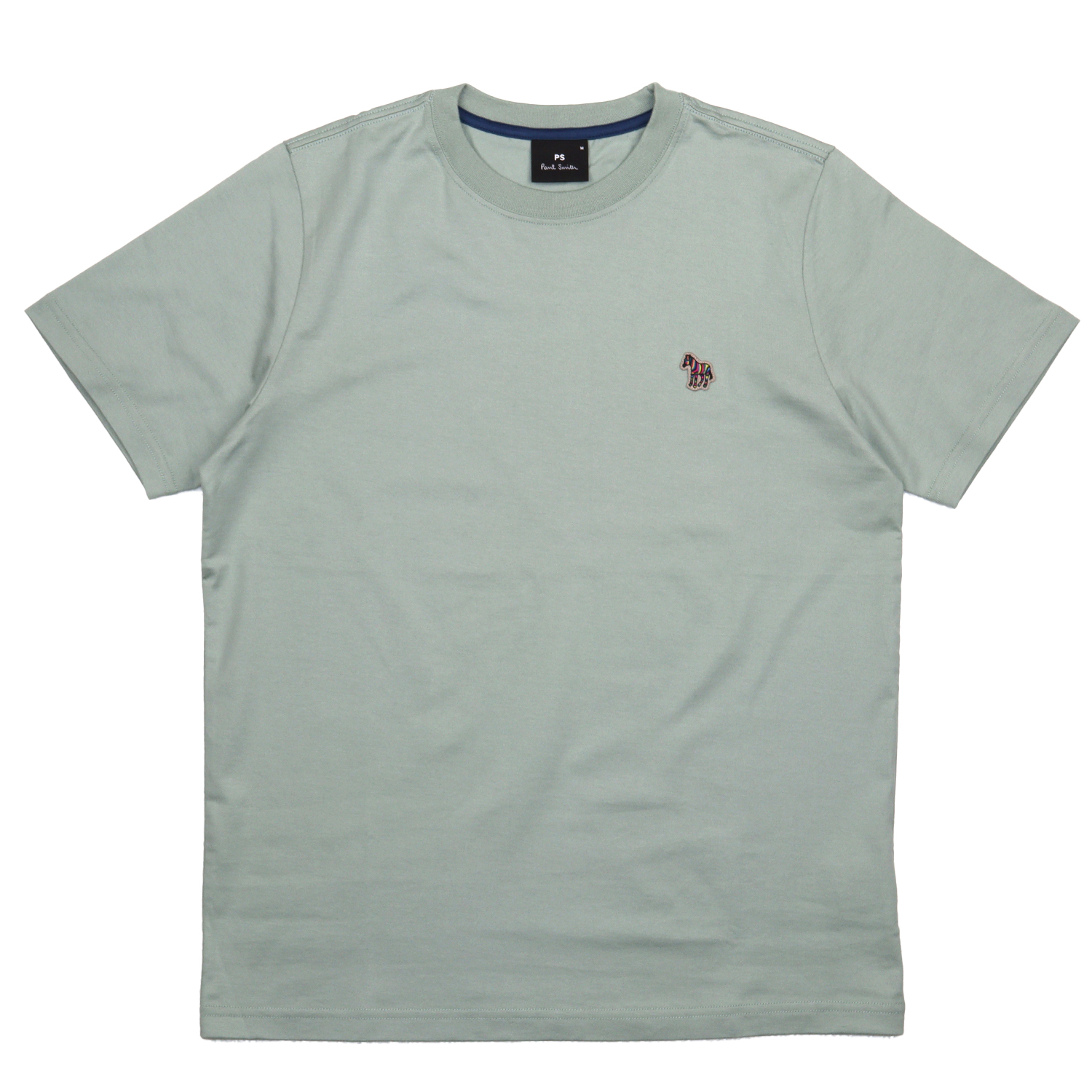 【関税込み】PS by Paul Smith カーキ Zebra Tシャツ Sports Stripe Zebra