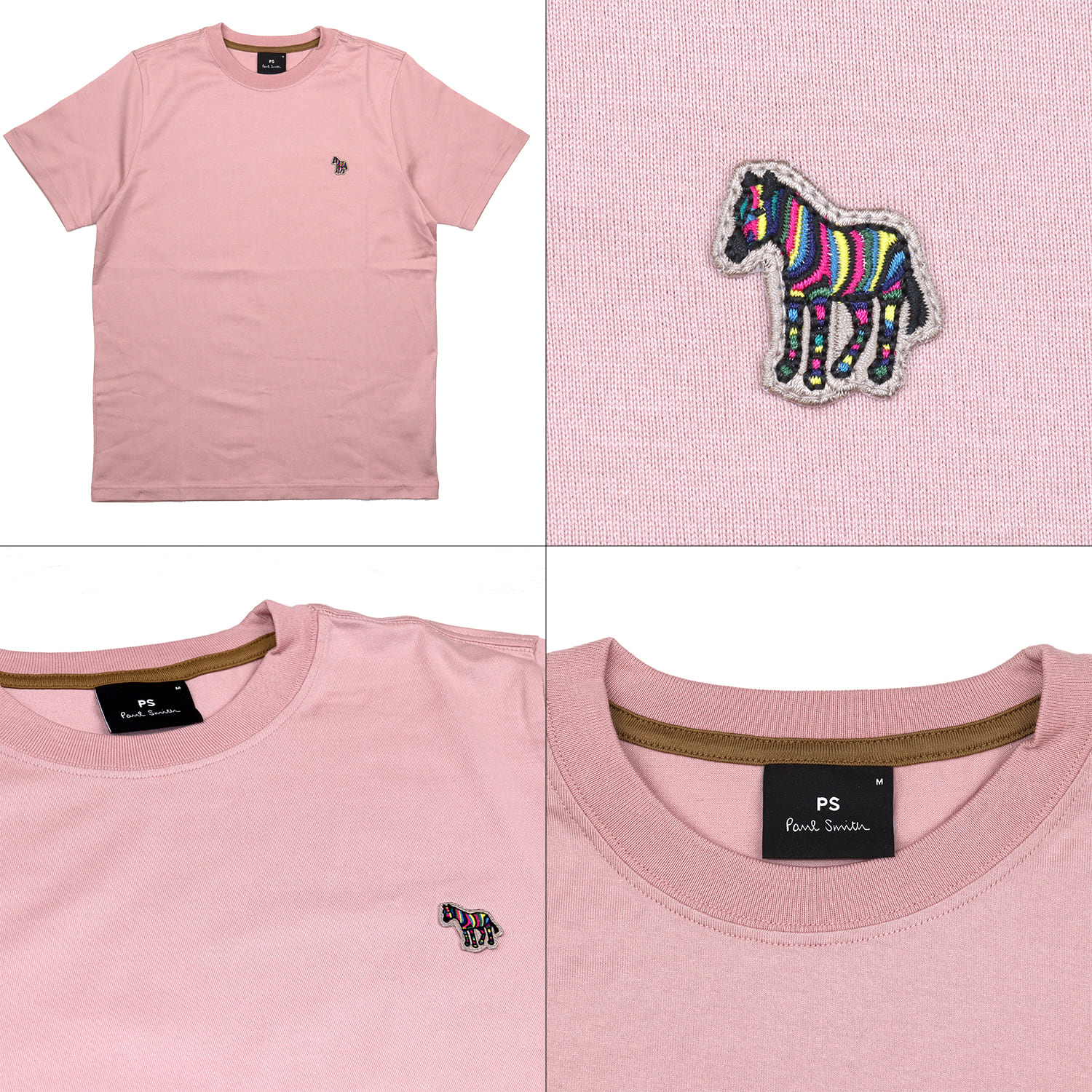 Paul Smith ポールスミス Sports Stripe Zebra ワンポイントT