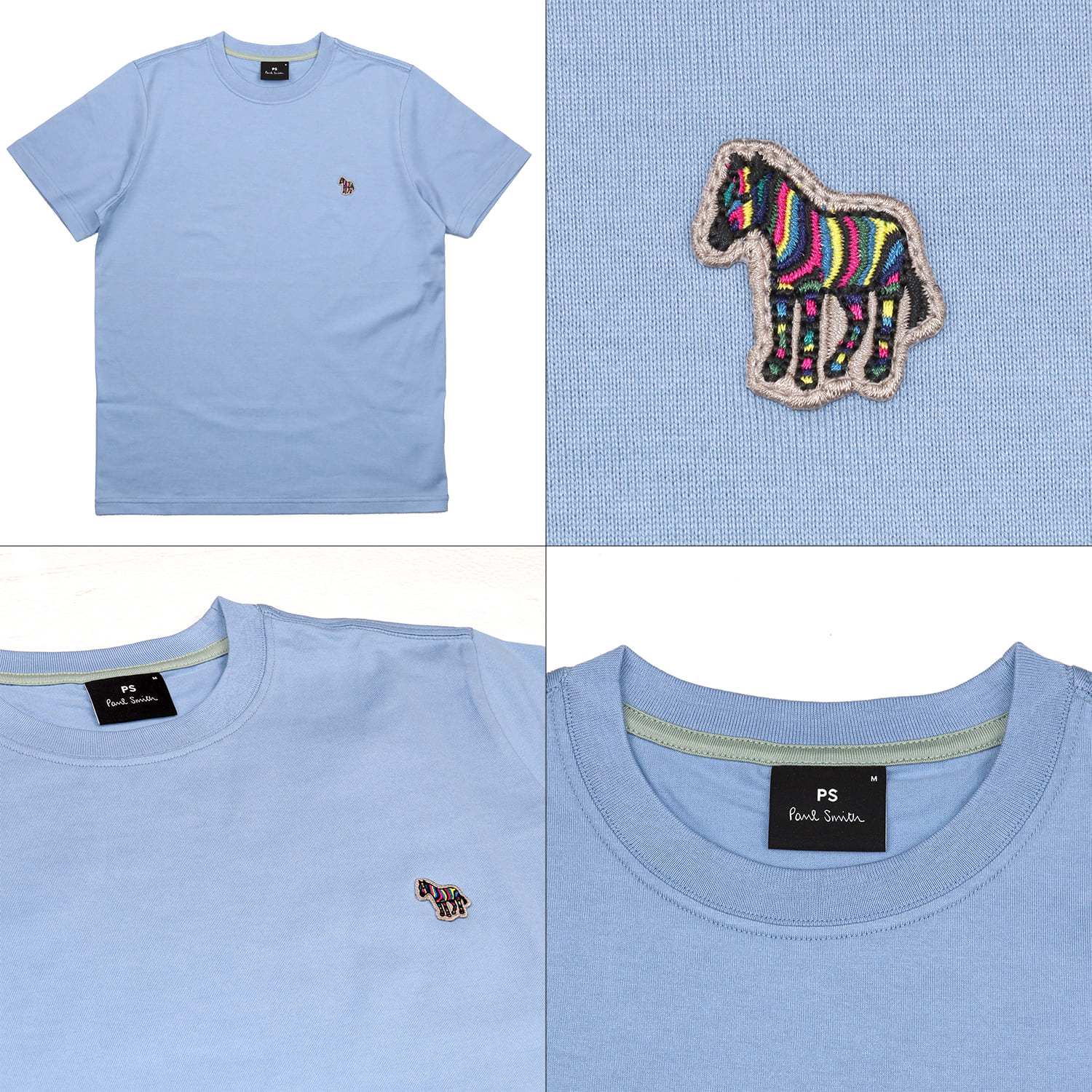 Paul Smith ポールスミス Sports Stripe Zebra ワンポイントT