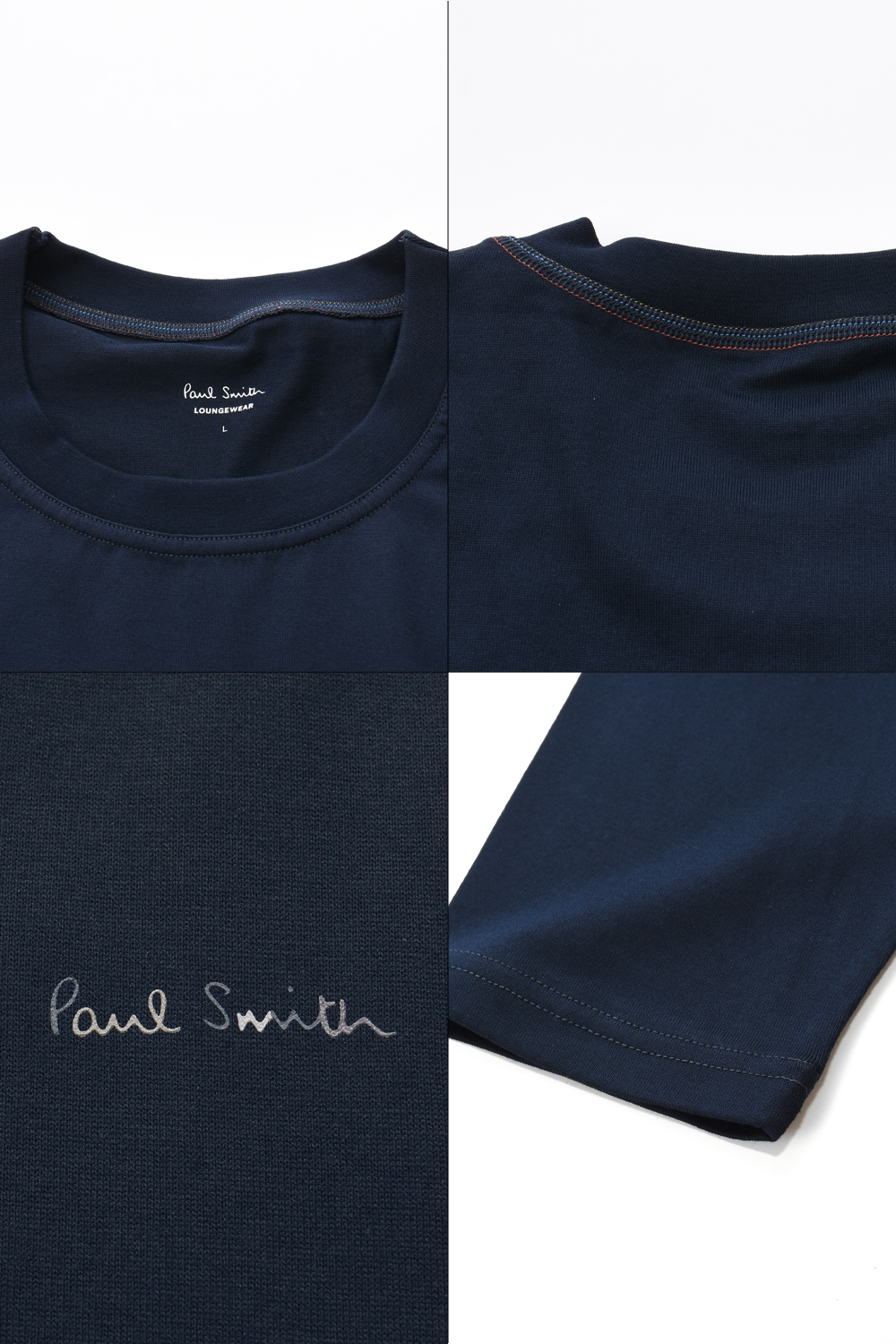 Paul Smith（ポール・スミス） グラデーションロゴ 長袖Tシャツ