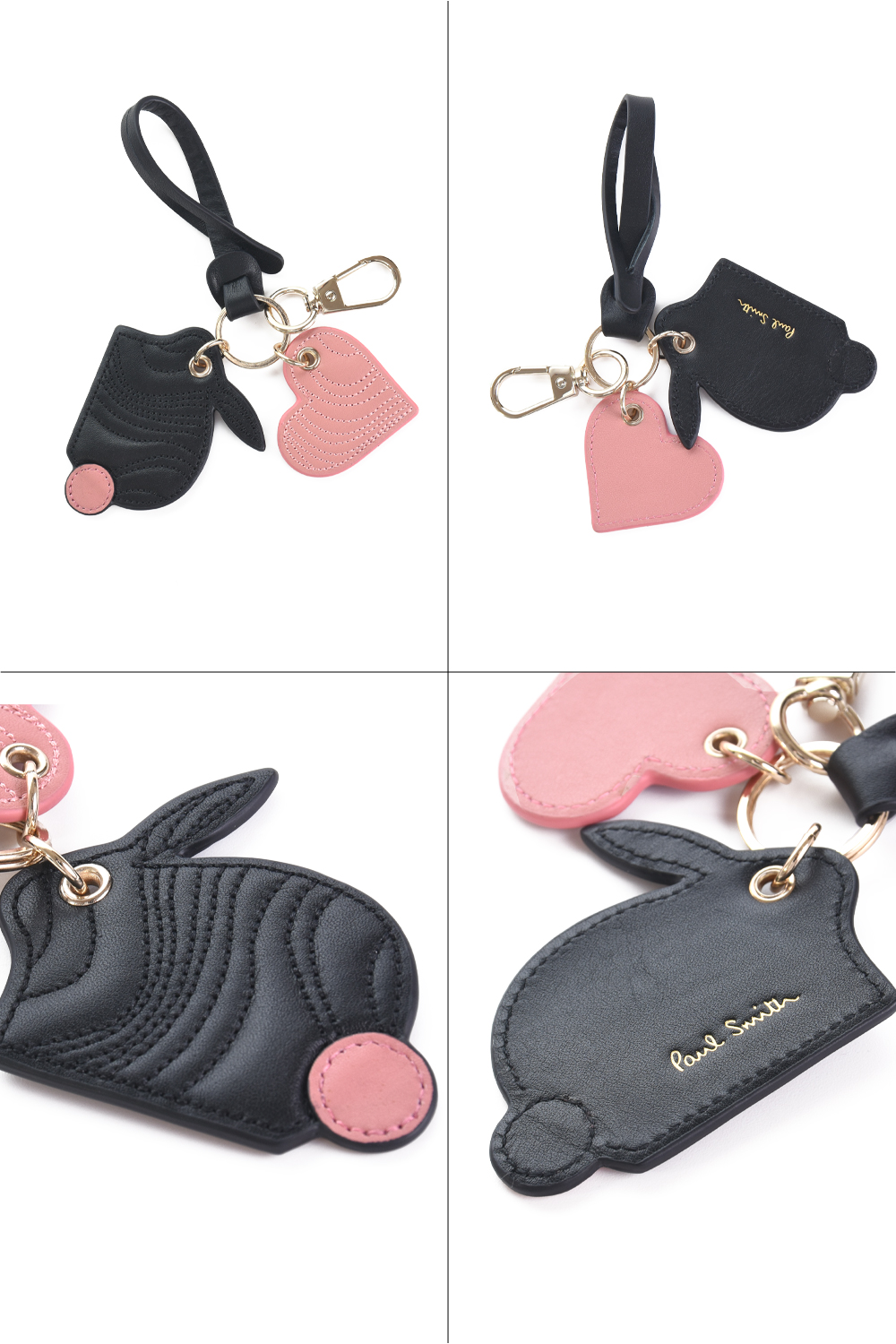 Paul Smith ポールスミス キルティングスワール キーリング