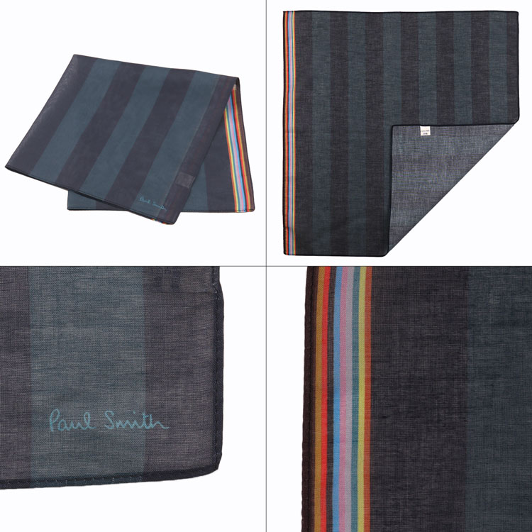 ポールスミス　タイピン　ハンカチセット　PaulSmith Paul Smith 【名入れ】ポールスミス スポーツストライプライン