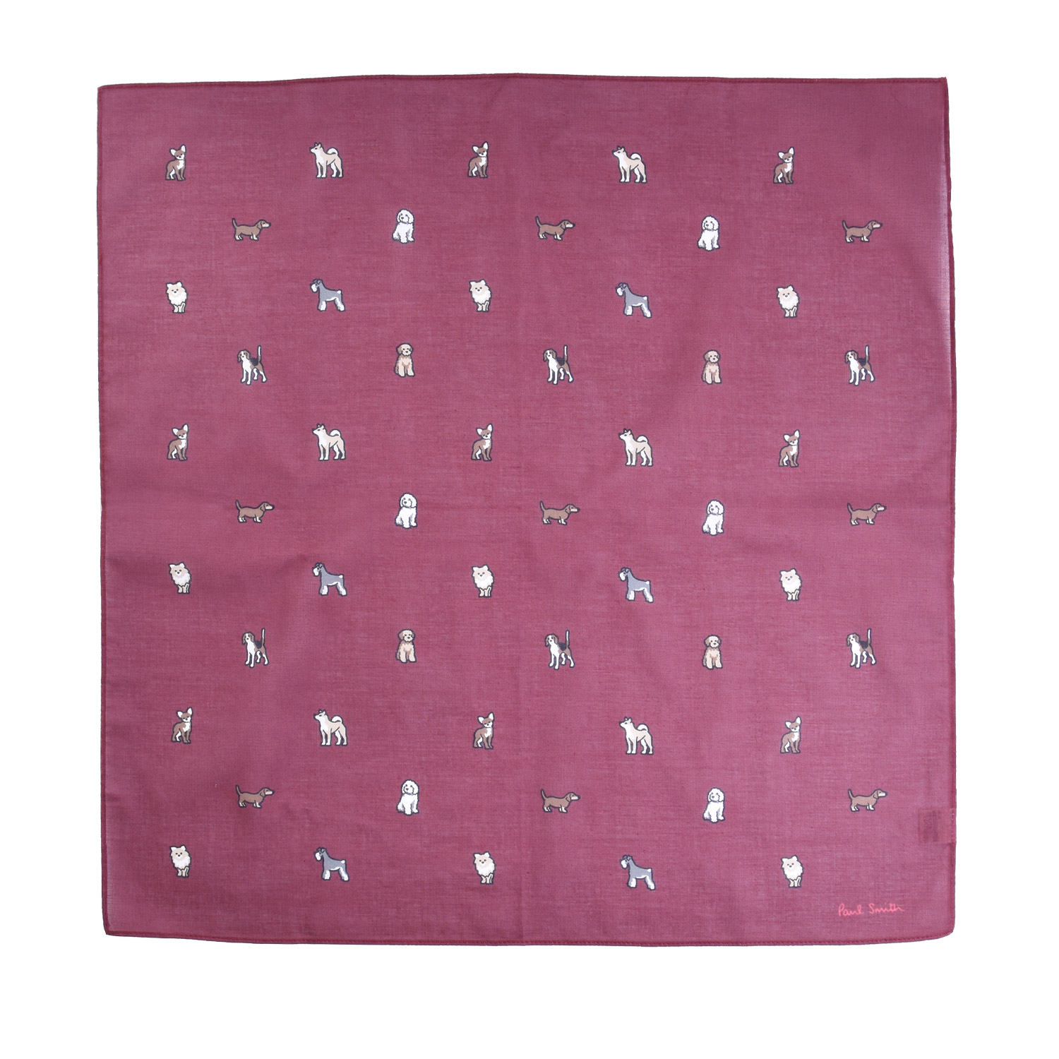 Paul Smith（ポール・スミス） Japan Dog ハンカチ 250352 HANK
