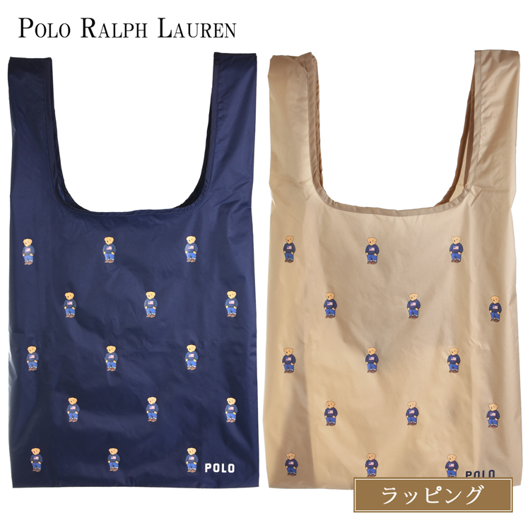 ■POLO RALPH LAUREN■ベアプリントベルト付レインバッグ POLO RALPH LAUREN ベアプリントベルト付きレインバッグ