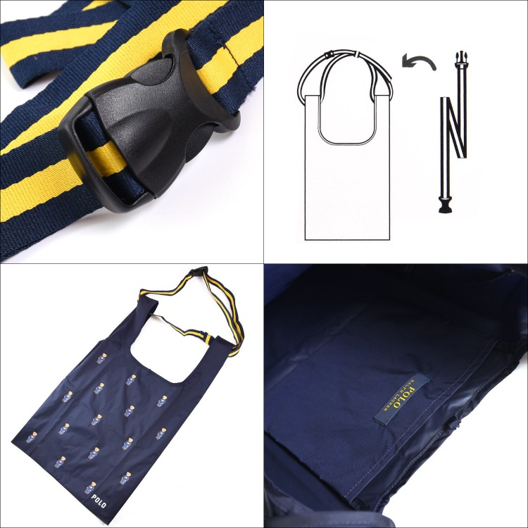 POLO RALPH LAUREN☆ ベアプリントベルト付きバッグ 要在庫確認 ポロ ラルフローレン POLO RALPH LAUREN ベアプリントベルト付き