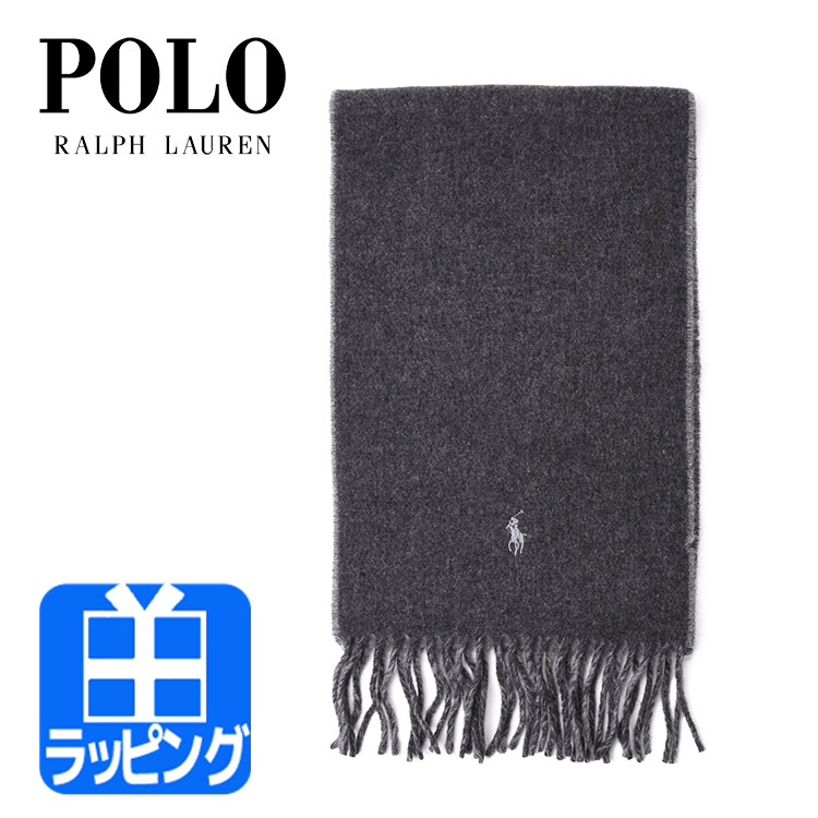 ポロ ラルフローレン POLO RALPH LAUREN マフラー リバーシブル ウール