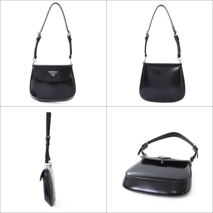 【希少】PRADA Flower ブラッシュレザー ミニショッピングバッグ 希少】PRADA Flower ブラッシュレザー ミニショッピングバッグ