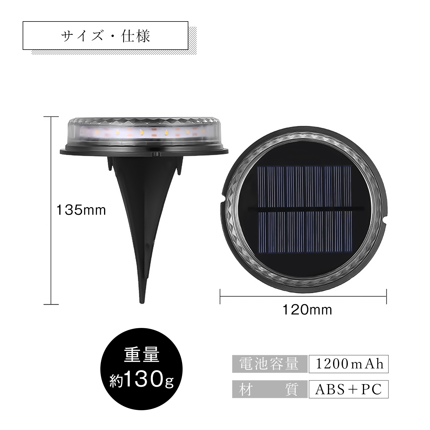 最新 2022年版 Rocotto LED ガーデンライト 4個セット 防塵 防水 IP67