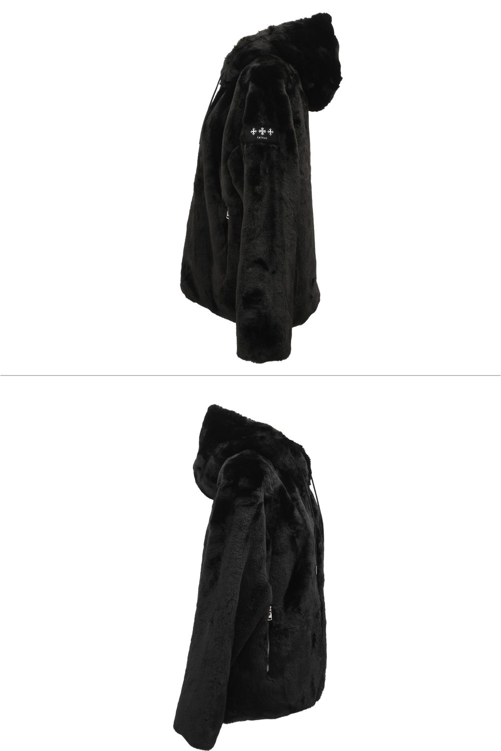 TATRAS タトラス CAPTA モッズコートsize04 ブラック 綿 ポリ TATRAS（タトラス） ボアブルゾン メンズ BOMOS ボモス フード付き