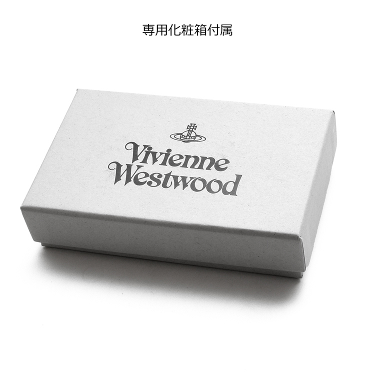 【新品正規品】Vivienne Westwood 三つ折り財布　箱付　レザー Vivienne Westwood（ヴィヴィアンウエストウッド） 三つ折り財布