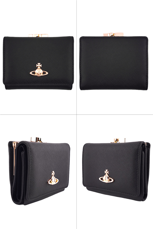 ヴィヴィアンウエストウッド ショルダーバッグと三つ折財布セット Vivienne Westwood（ヴィヴィアンウエストウッド） SMALL FRAME WALLET