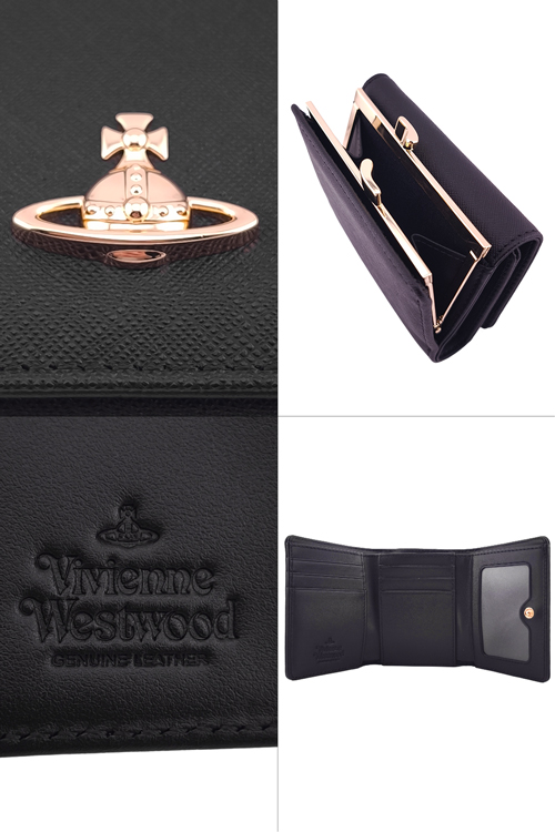 ヴィヴィアンウエストウッド ショルダーバッグと三つ折財布セット Vivienne Westwood（ヴィヴィアンウエストウッド） SMALL FRAME WALLET
