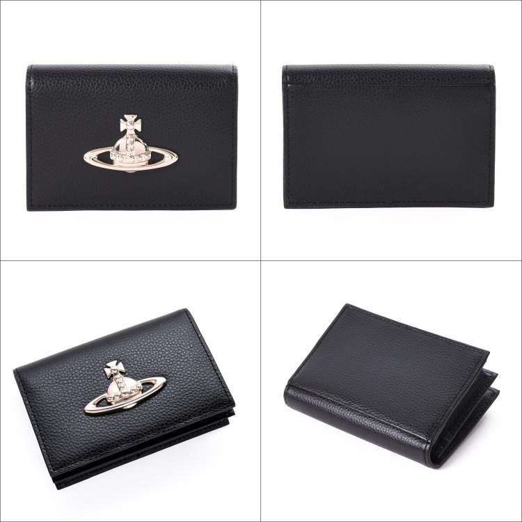 【Vivienne Westwood】EXECUTIVE カードケース SMOOTH LEATHER INJECTE ORB MAN カードケース(ブラック