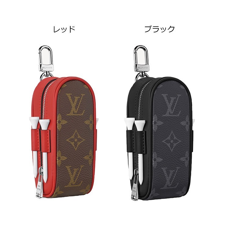 ルイヴィトン LOUIS VUITTON ゴルフボール 3個 ティー 4本 セット