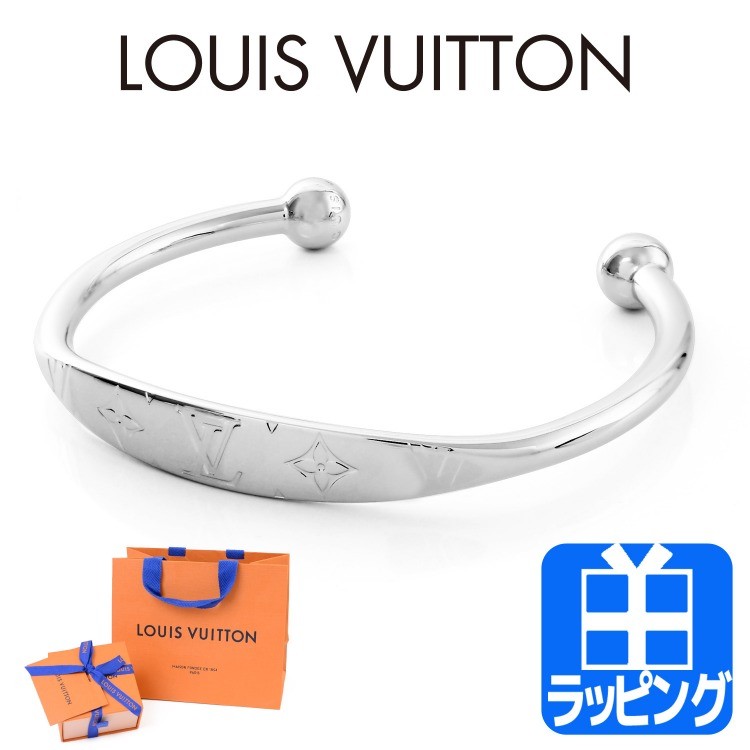 ルイヴィトン LOUIS VUITTON ブレスレット バングル ジョンク モノグラム ラッピング付き ギフト プレゼント 新品 正規品 M64839