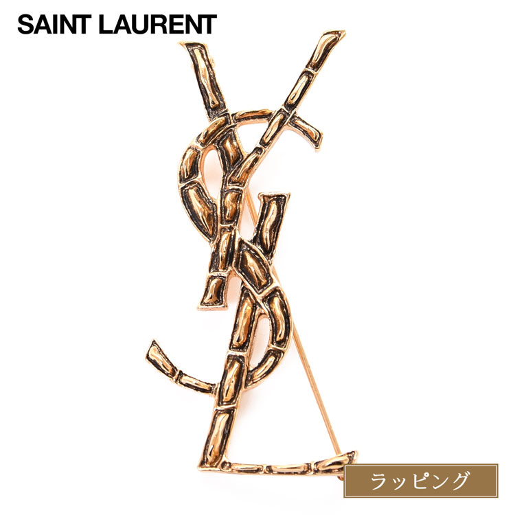 SAINT LAURENT [在庫処分] サンローラン ブローチ カサンドラ