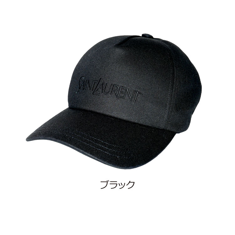 SAINT LAURENT [ショップバッグ付属] サンローラン キャップ