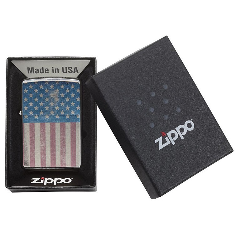 ZIPPO - ZIPPO 星条旗 マットブラック 中古 国旗 アメリカ ZIPPO ジッポー zippo ライター 刻印 星条旗 アメリカ #200
