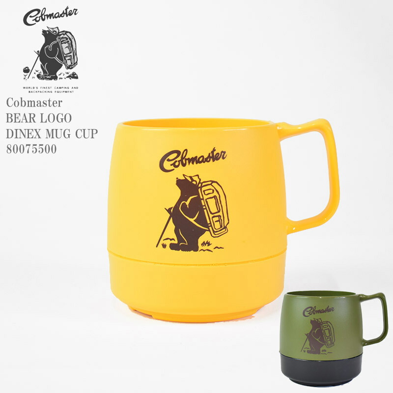 【COBMASTER】BEARLOGO 2色 マグカップ食器 アウトドア　まとめ Cobmaster コブマスター COB BEAR LOGO DINEX MUG CUP 80075500 ダイ