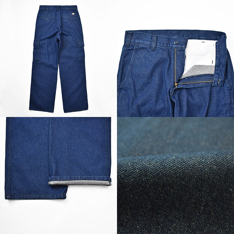 Dickies ディッキーズ 23214 model denim cargo pants 13oz 80200900