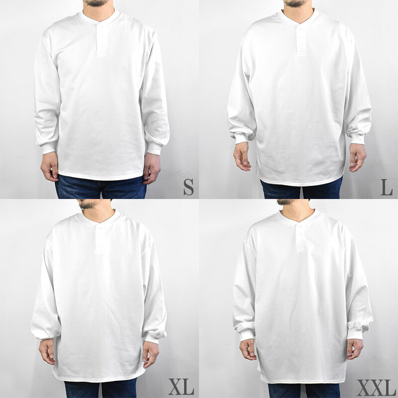 santafe 長袖Tシャツ ヘンリーネック サイズ50 とチェックシャツ