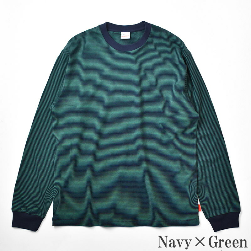 24AW ボーダークルーネック　長袖 ユニクロ公式 | ボーダークルーネックT（長袖）