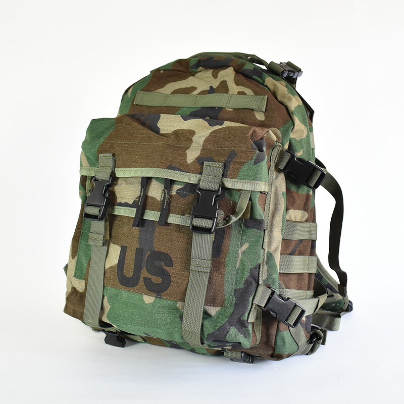 MOLLE II 3DAY アサルトパック WOODLAND デットストック 希少 米軍