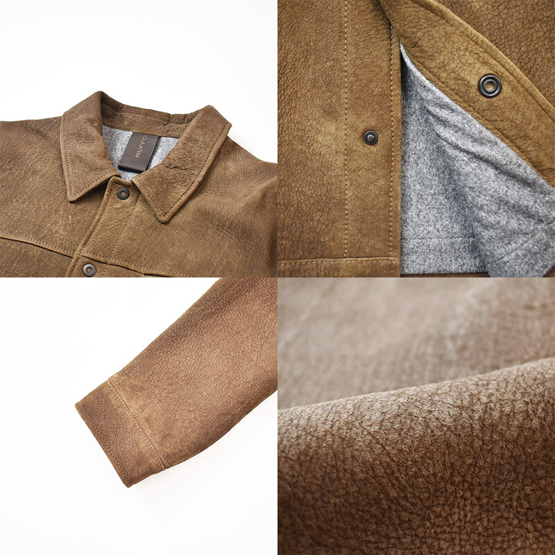 RUFFO ルッフォ leather Shirt Jacket FRED BULLDOG/209 