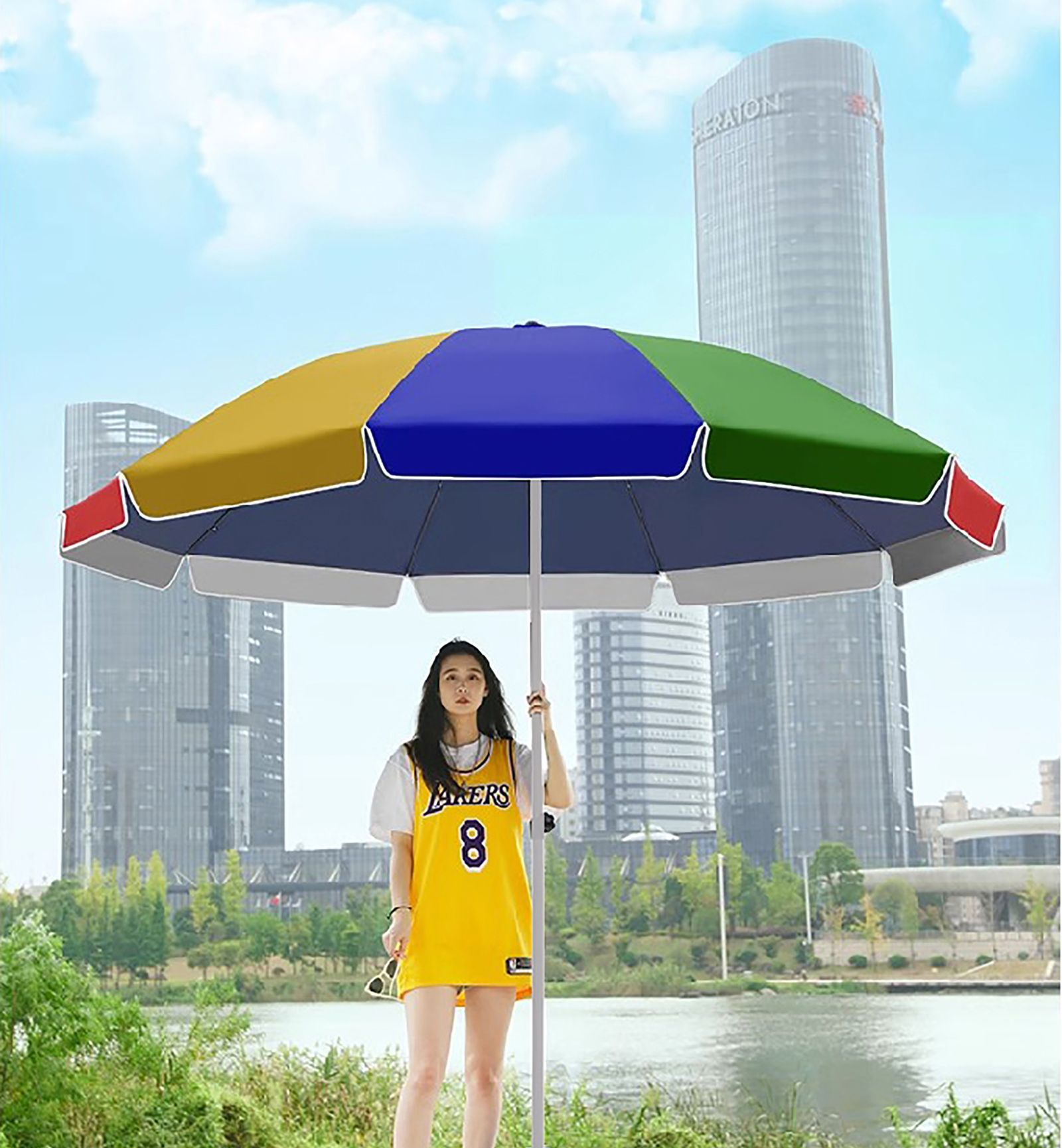ガーデンパラソル 150cm 180cm 200cm 220cm パラソル 日除け 日よけ