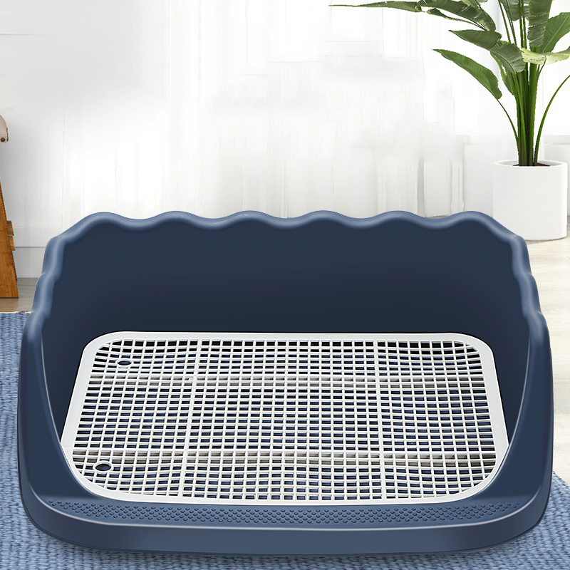 犬 トイレトレー メッシュ レギュラー ステップトレー お手入れ簡単 ワイド 犬用トイレ いたずら防止