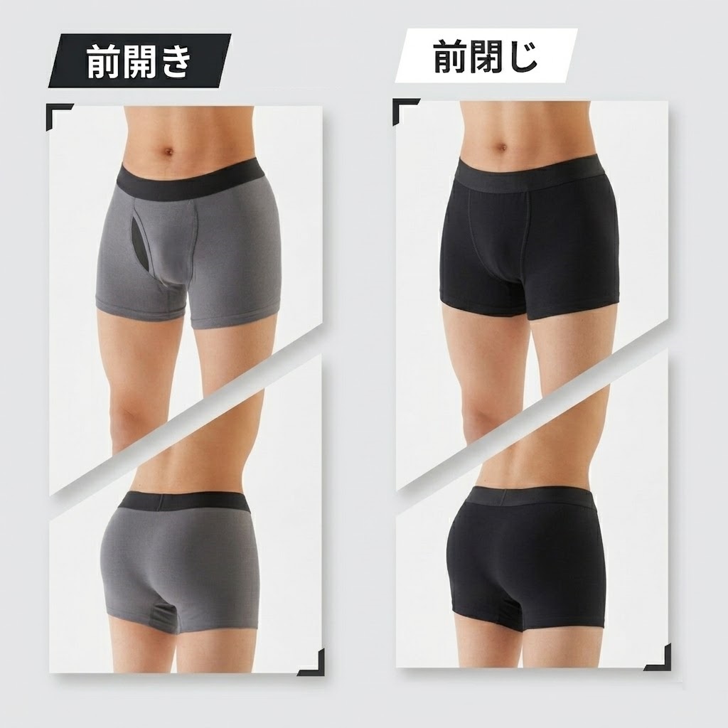 尿漏れパンツ 男性 失禁パンツ ちょい漏れ対策 ボクサーパンツ 前開き