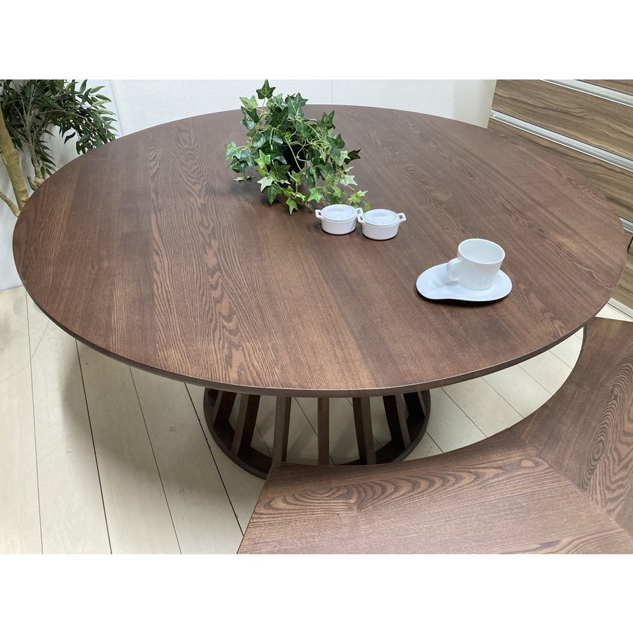 ダイニングセット テーブル 6点セット ラウンド サークル 丸テーブル