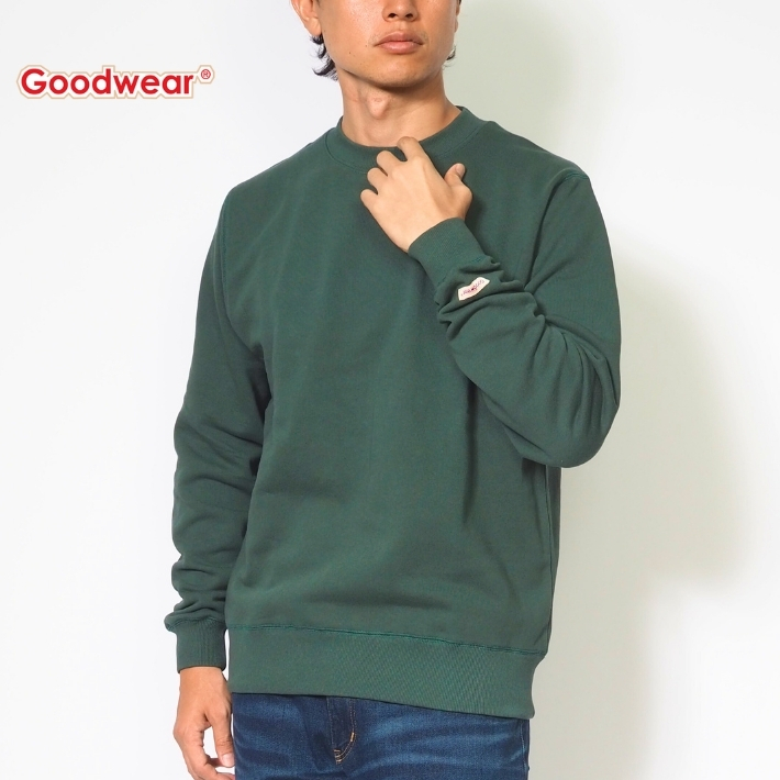 Goodwear（グッドウェア） トレーナー 裏毛 無地 USAコットン (2W7