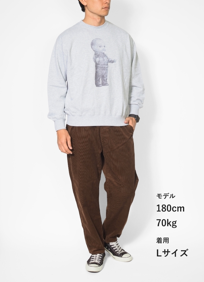 Lee（リー） トレーナー スウェット 裏毛 転写 プリント (LT3219