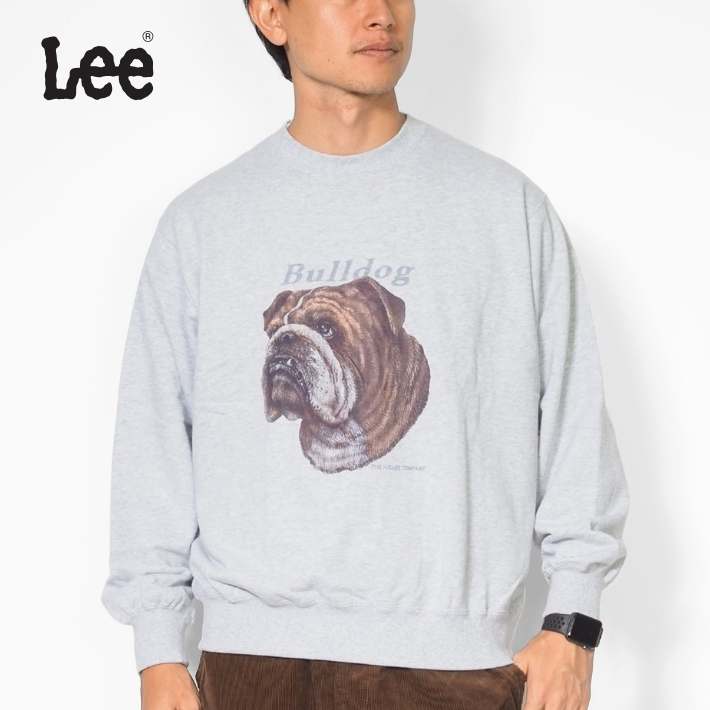 Lee（リー） トレーナー スウェット 裏毛 転写 プリント (LT3219