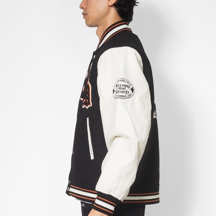 BEN DAVIS（ベンデイビス） セール スタジャン 中綿 切替 フェイク