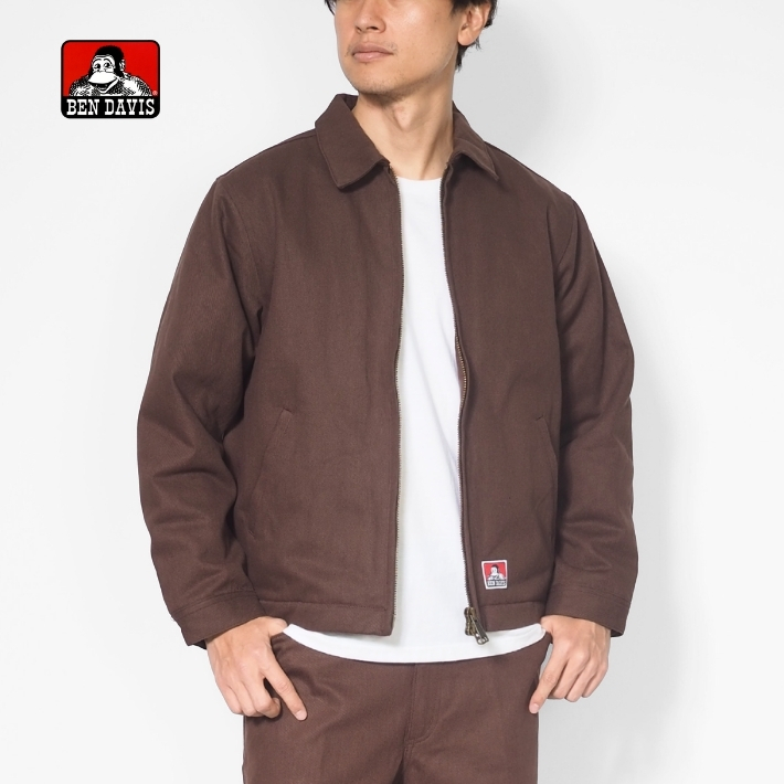 BEN DAVIS（ベンデイビス） ワークジャケット 中綿 ダブルジップ (T