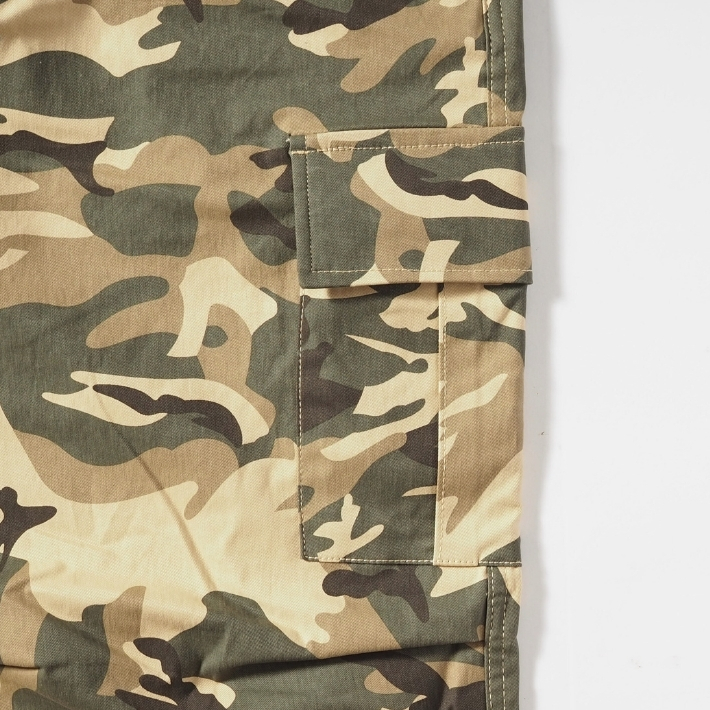 BEN DAVIS（ベンデイビス） カーゴパンツ 迷彩 カモ柄 オーバー