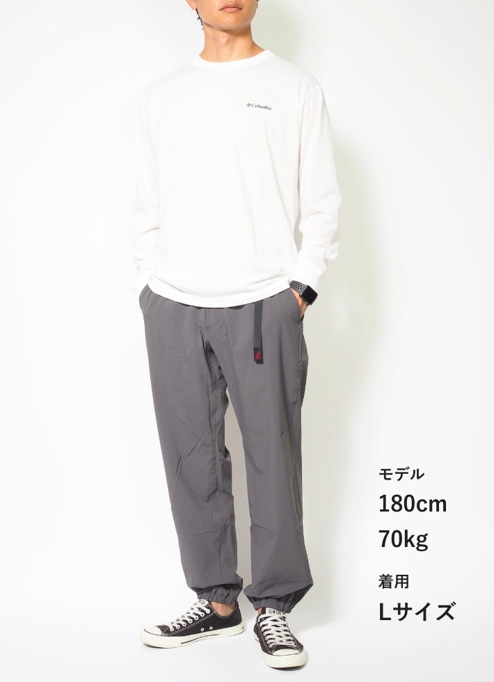 【美品】GRAMICCI グラミチ　ナイロンパンツ　グレー　サイズフリー 美品】GRAMICCI グラミチ ナイロンパンツ グレー サイズフリー 美品