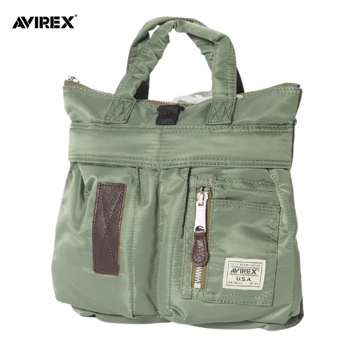 AVIREX アビレックス スモールヘルメットバッグ ナイロンバッグ
