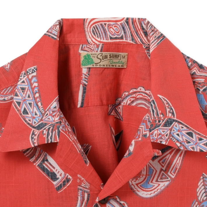 SUN SURF サンサーフ アロハシャツ 開襟シャツ 日本製 ネイティブ