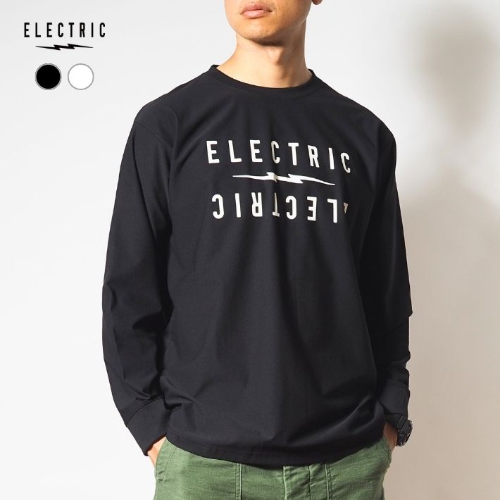 ELECTRIC（エレクトリック） ロンT 長袖 アレンジロゴ 冷感 速乾