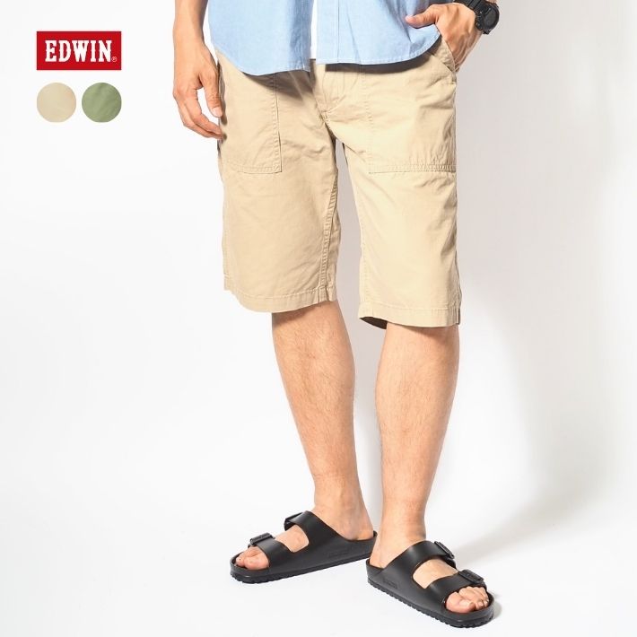EDWIN（エドウィン） EASY WEAR ベイカー ショートパンツ ハーフパンツ