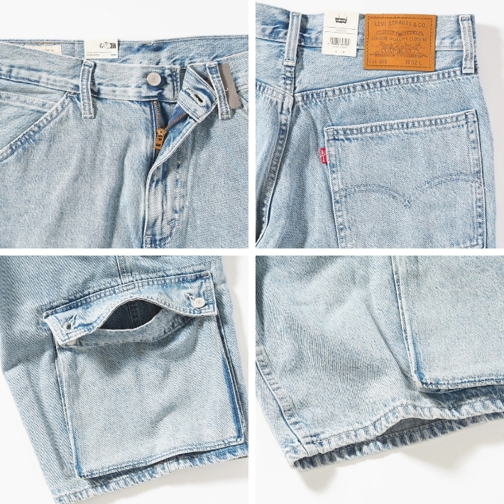 新品 Levi's 478バギージーンズ カプリ ホワイト W32 578™ バギージーンズ カプリ ホワイト – リーバイス®公式