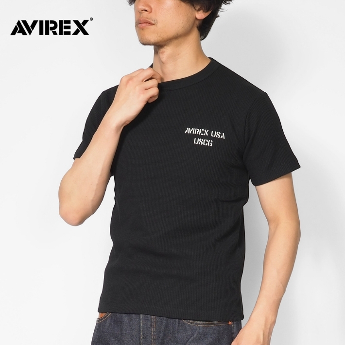 AVIREX（アヴィレックス） アビレックス Tシャツ 半袖 ワッフル
