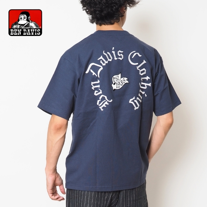 BEN DAVIS（ベンデイビス） Tシャツ 半袖 サークル オールド