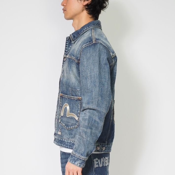 EVISU（エヴィス） デニムジャケット Gジャン マルチポケット