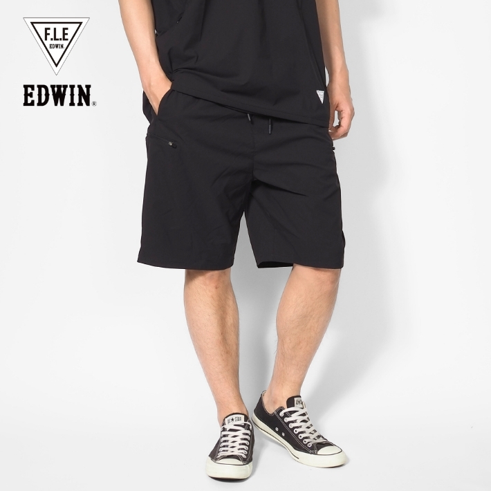 F.L.E EDWIN エドウィン FLE ショートパンツ ハーフパンツ ストレッチ