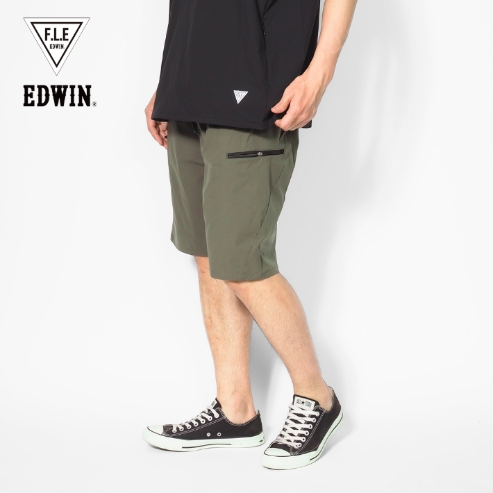 F.L.E EDWIN エドウィン FLE ショートパンツ ハーフパンツ ストレッチ