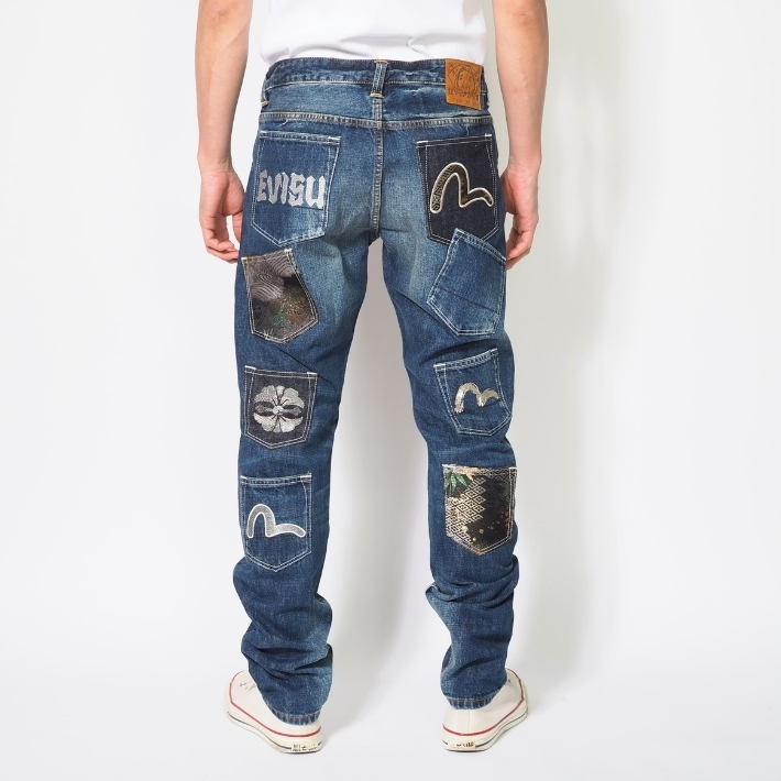 EVISU（エヴィス） ジーンズ #2017 テーパード マルチポケット